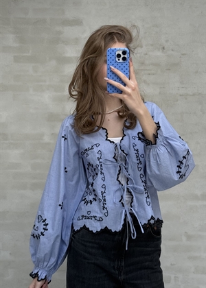Tone bluse Blue Chambray Sissel Edelbo 